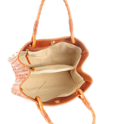 Bottega Veneta Nappa Intrecciato Woven Tote Noce 5 of 8