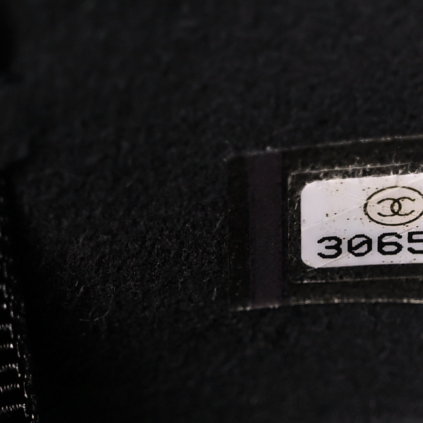 Satin Crystal Chain Around Phone Holder Black