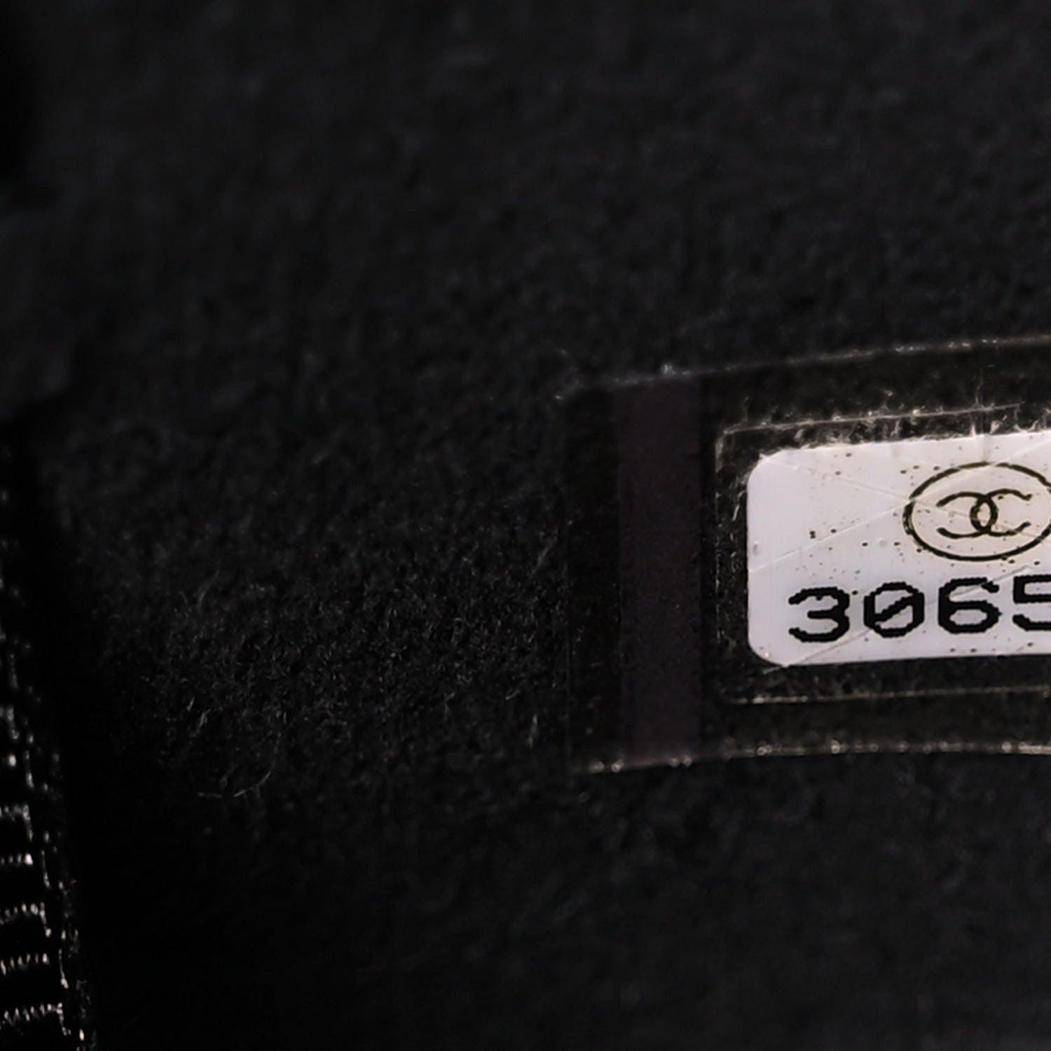 Chanel Satin Crystal Chain Around Phone Holder Black 8 of 11