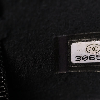 Chanel Satin Crystal Chain Around Phone Holder Black 8 of 11