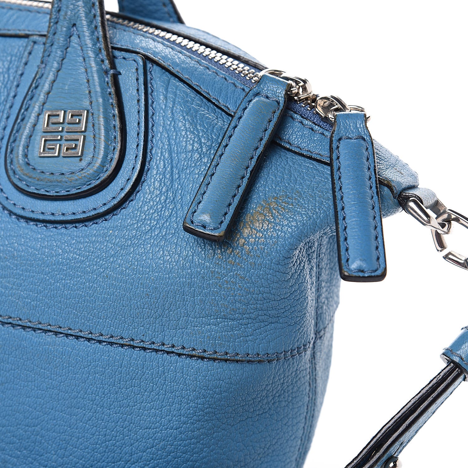 Givenchy Sugar Goatskin Micro Nightingale Blue 17 of 19