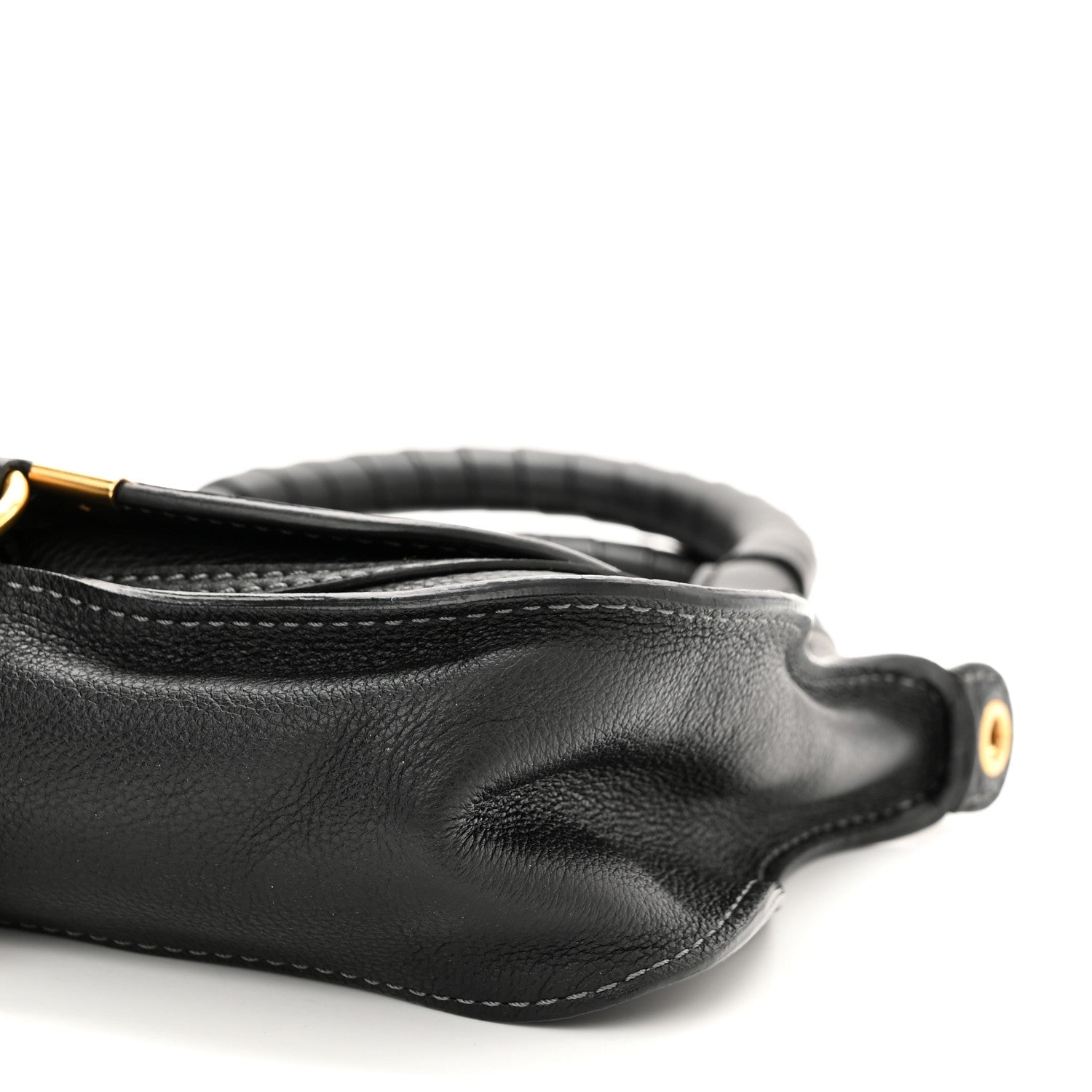 Chloe Calfskin Mini Marcie Satchel Black 9 of 9