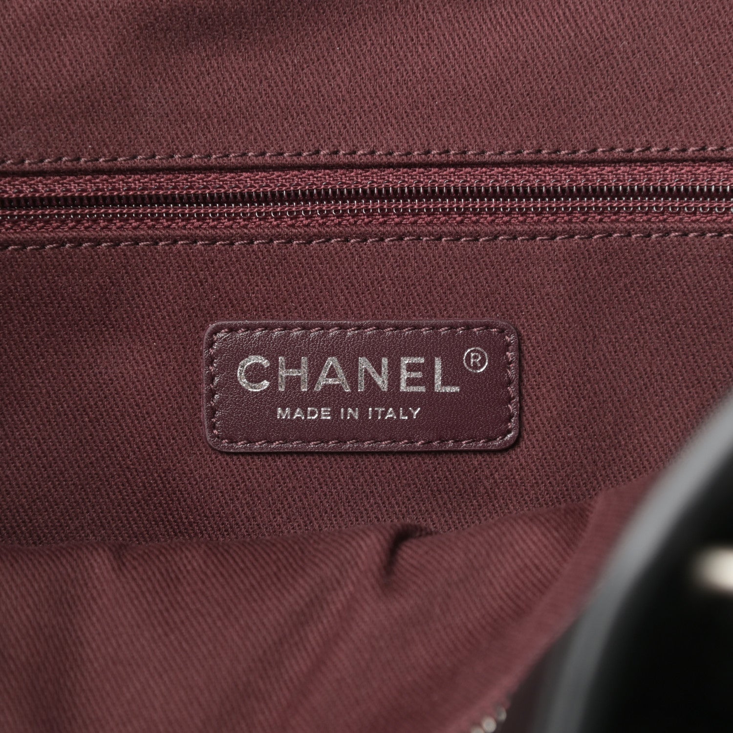 Chanel Calfskin Quilted Casual Riviera Tote Black 6 of 12
