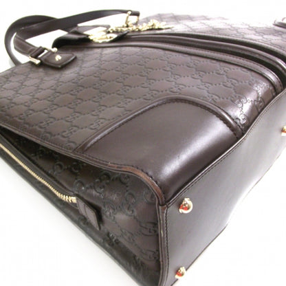 Gucci Guccissima Large Treasure Tote Chocolate 5 of 12