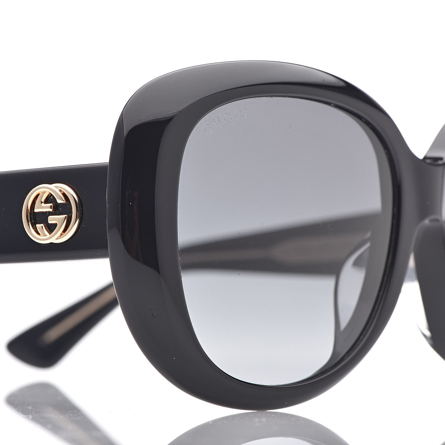 Gucci Round Sunglasses GG0140SA Black 7 of 8