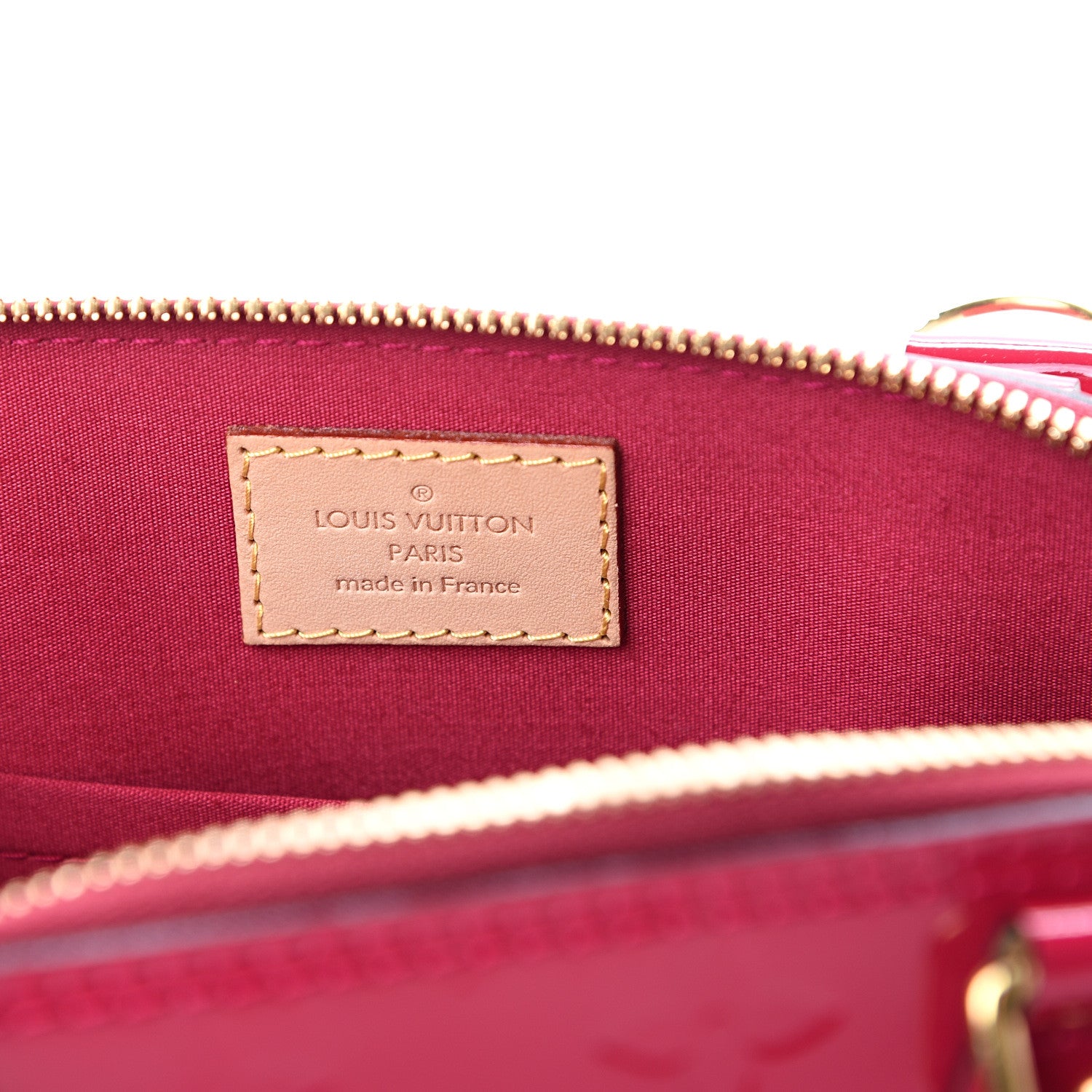 Louis Vuitton Vernis Alma BB Rose Indien 5 of 9
