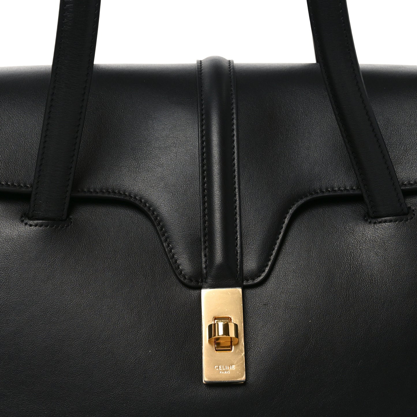 Smooth Calfskin Medium Soft 16 Bag Black