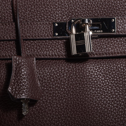 Hermes Togo Kelly Retourne 35 Chocolate 9 of 21