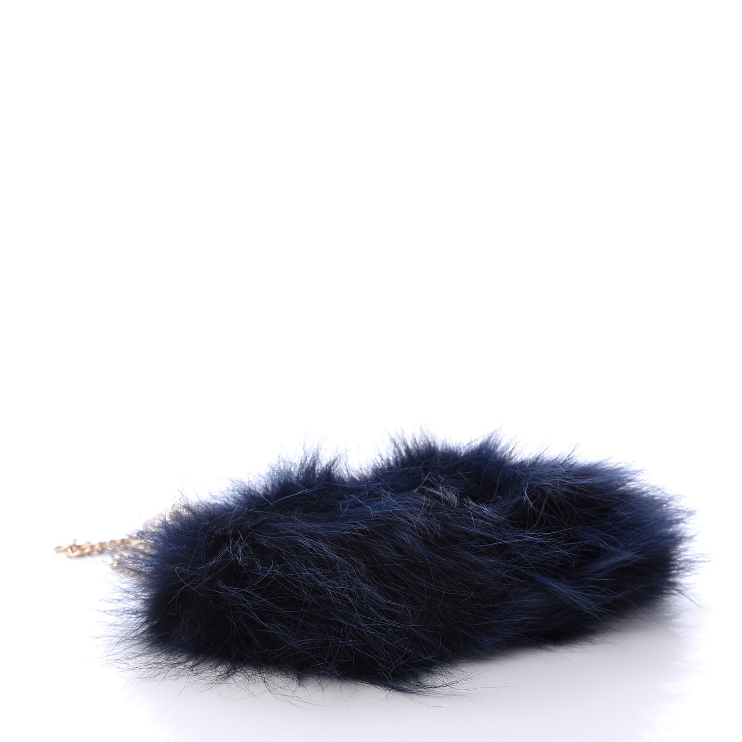 Chloe Fur Nano Georgia Convertible Bag Dark Blue 5 of 9