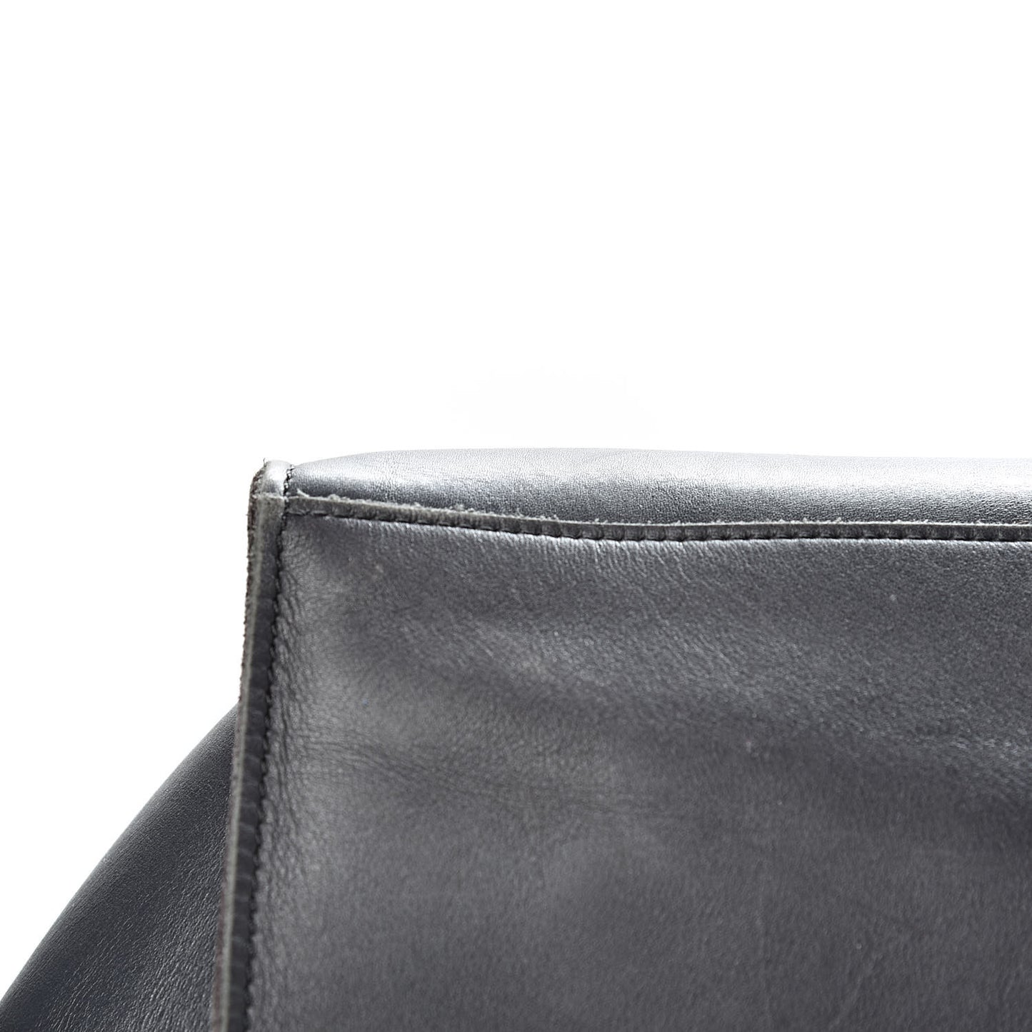 Smooth Calfskin Medium Big Bag Liquorice