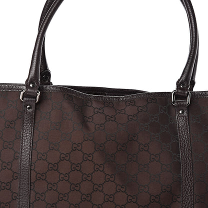 Gucci Monogram Medium Joy Tote Dark Brown 10 of 11