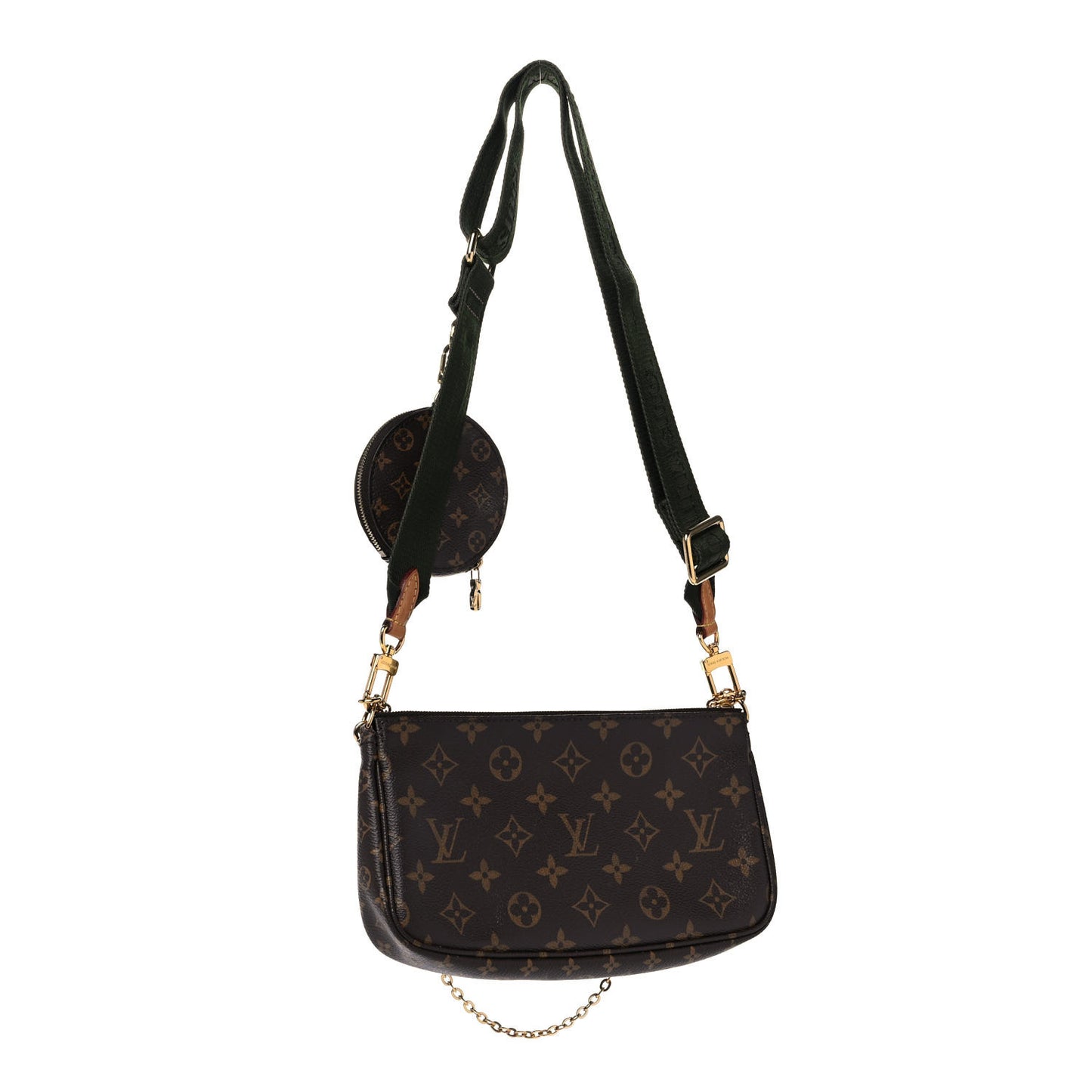 Monogram Multi Pochette Accessories Kaki