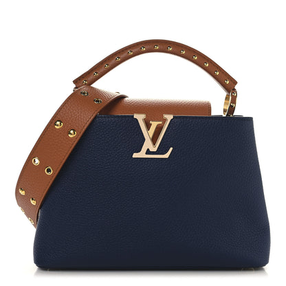 Louis Vuitton Taurillon Capucines BB Tour de France Blue 1 of 10