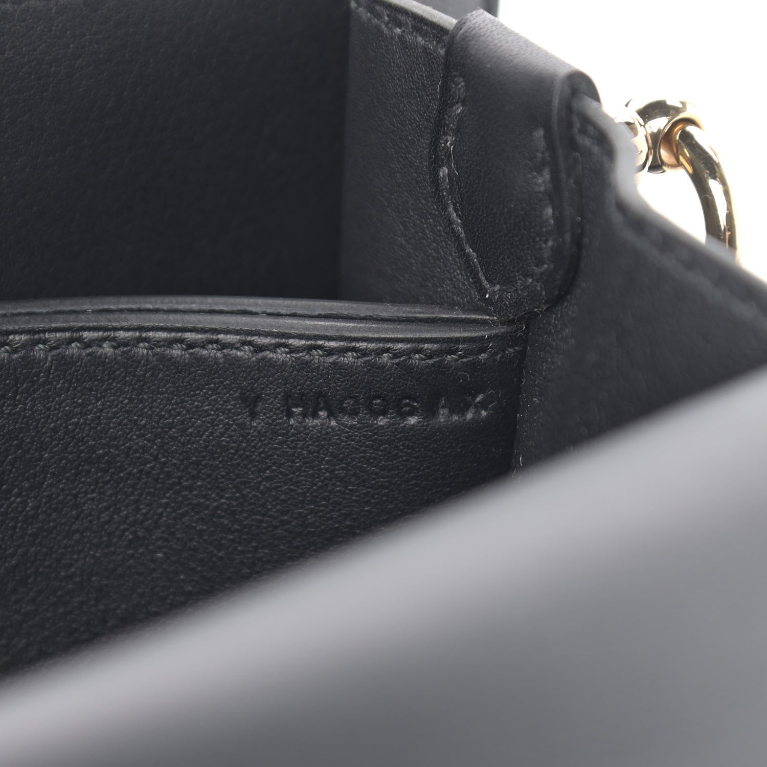 Hermes Evergrain Mini Sac Roulis Black 7 of 14