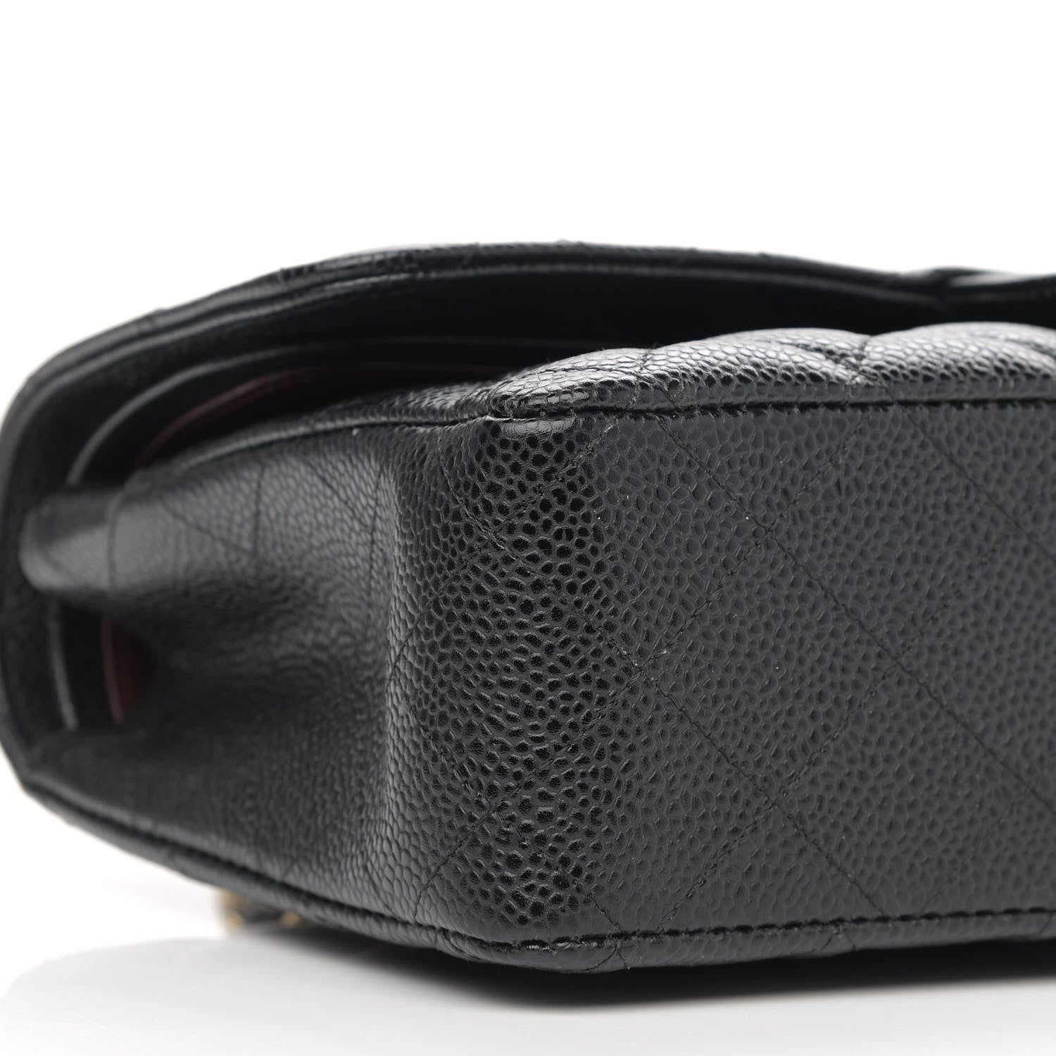 Chanel Caviar Quilted Medium Double Flap Black 8 of 13