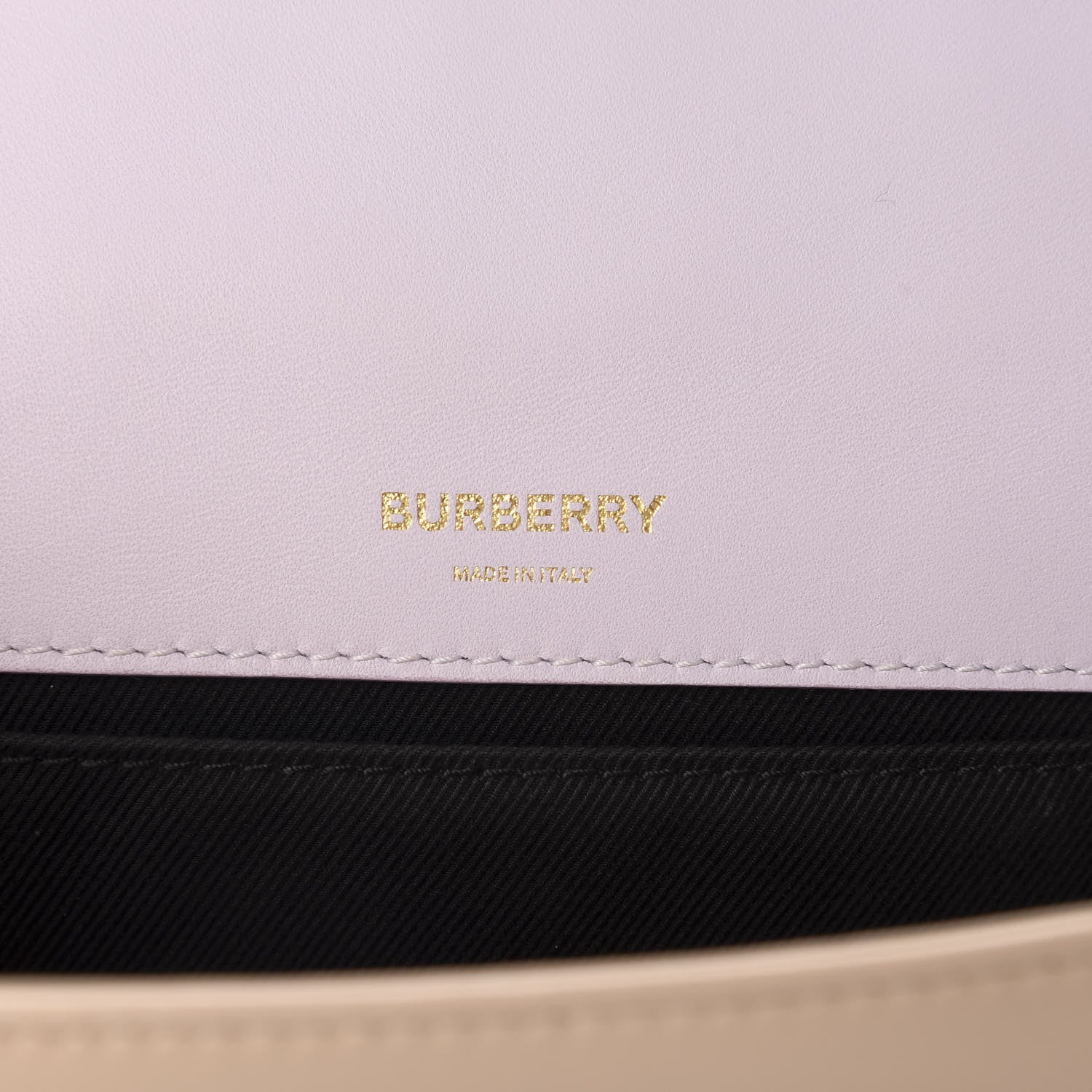 Burberry Lambskin Quilted Small Lola Bag Pale Thistle Soft Fawn 8 of 10