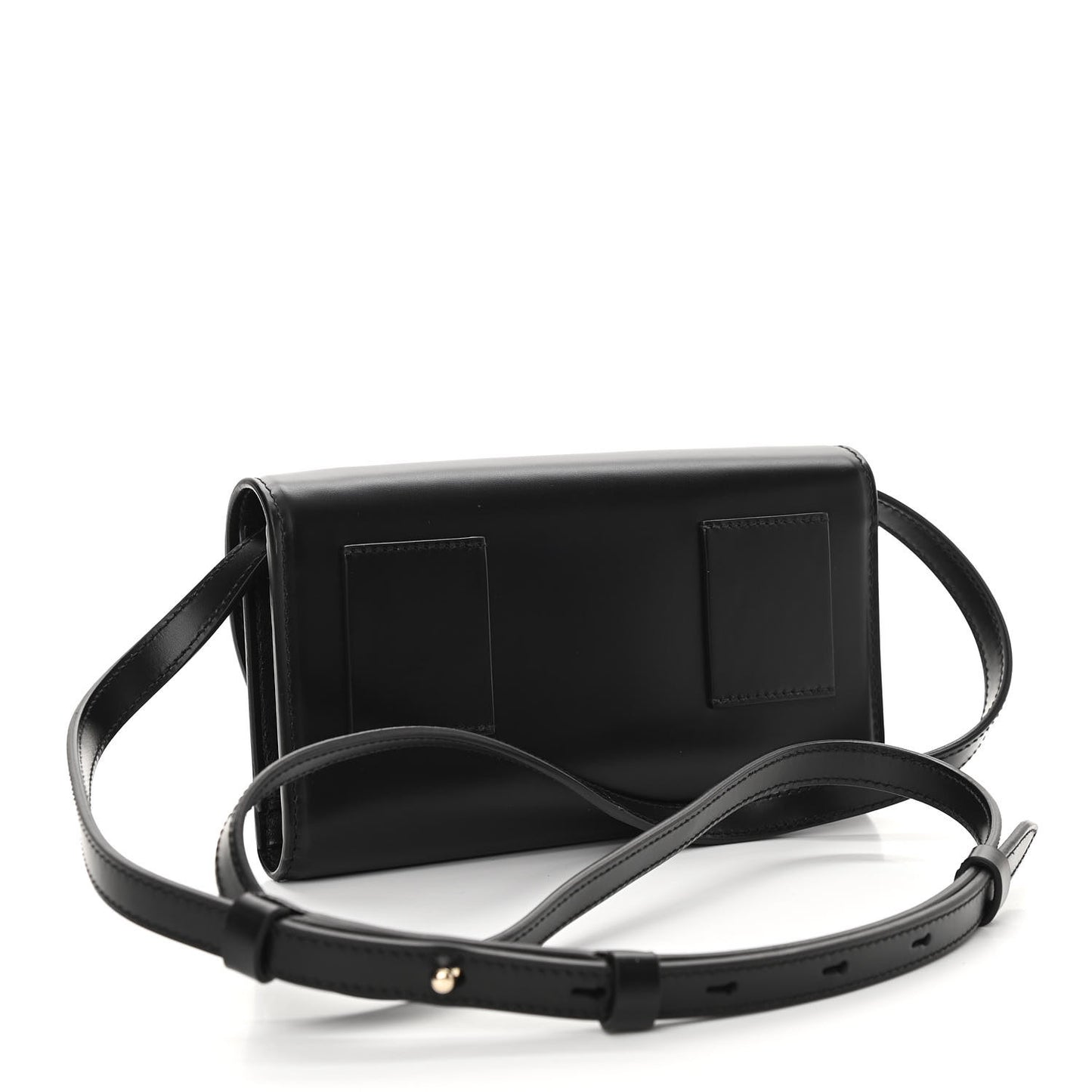 Smooth Calfskin Boxyz Mini Crossbody Belt Bag Black