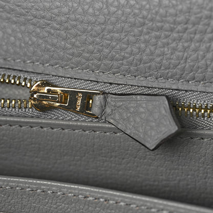 Hermes Togo Kelly Retourne 25 Gris Mouette 20 of 38