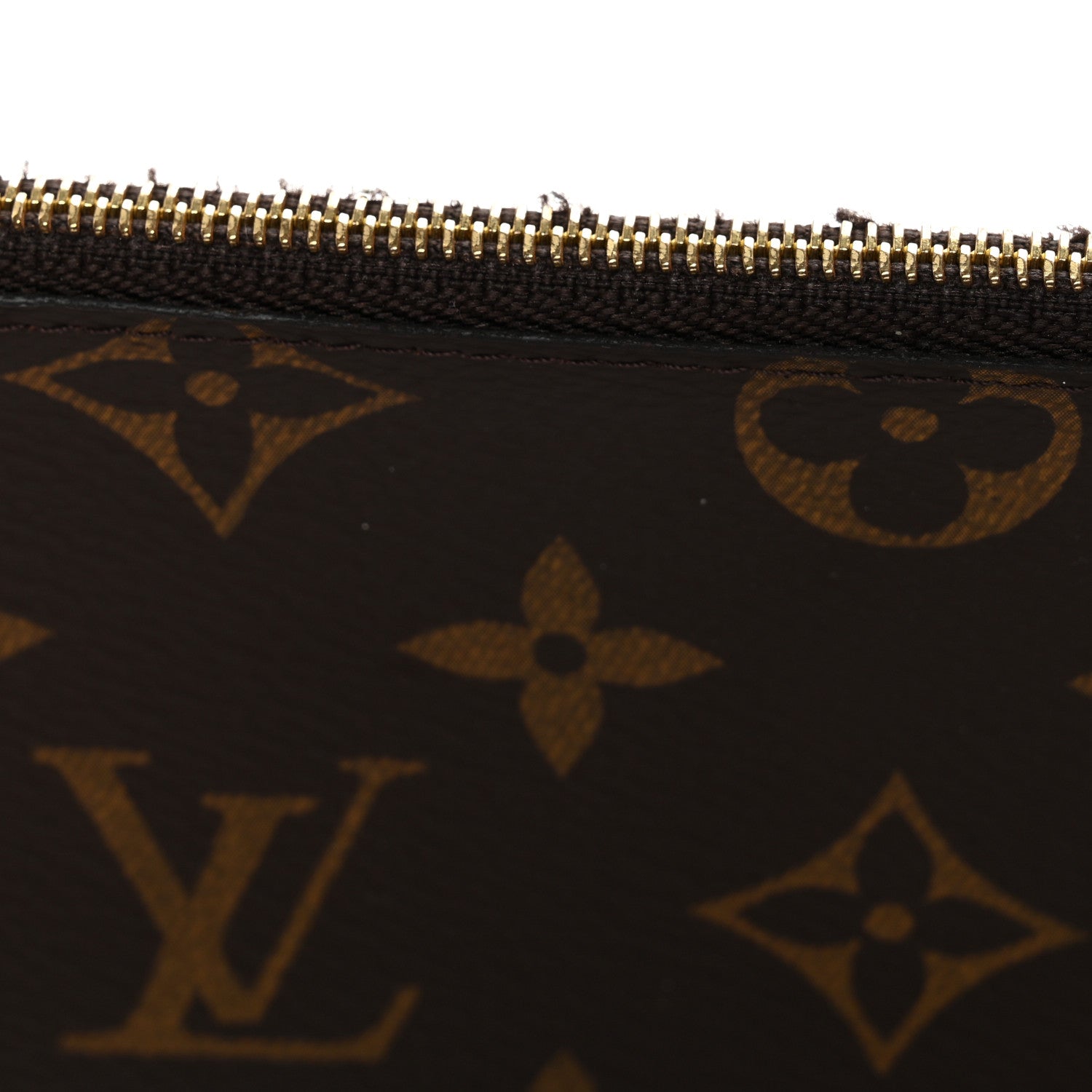 Louis Vuitton Monogram Pochette Felicie Chain Wallet Fuchsia 14 of 14