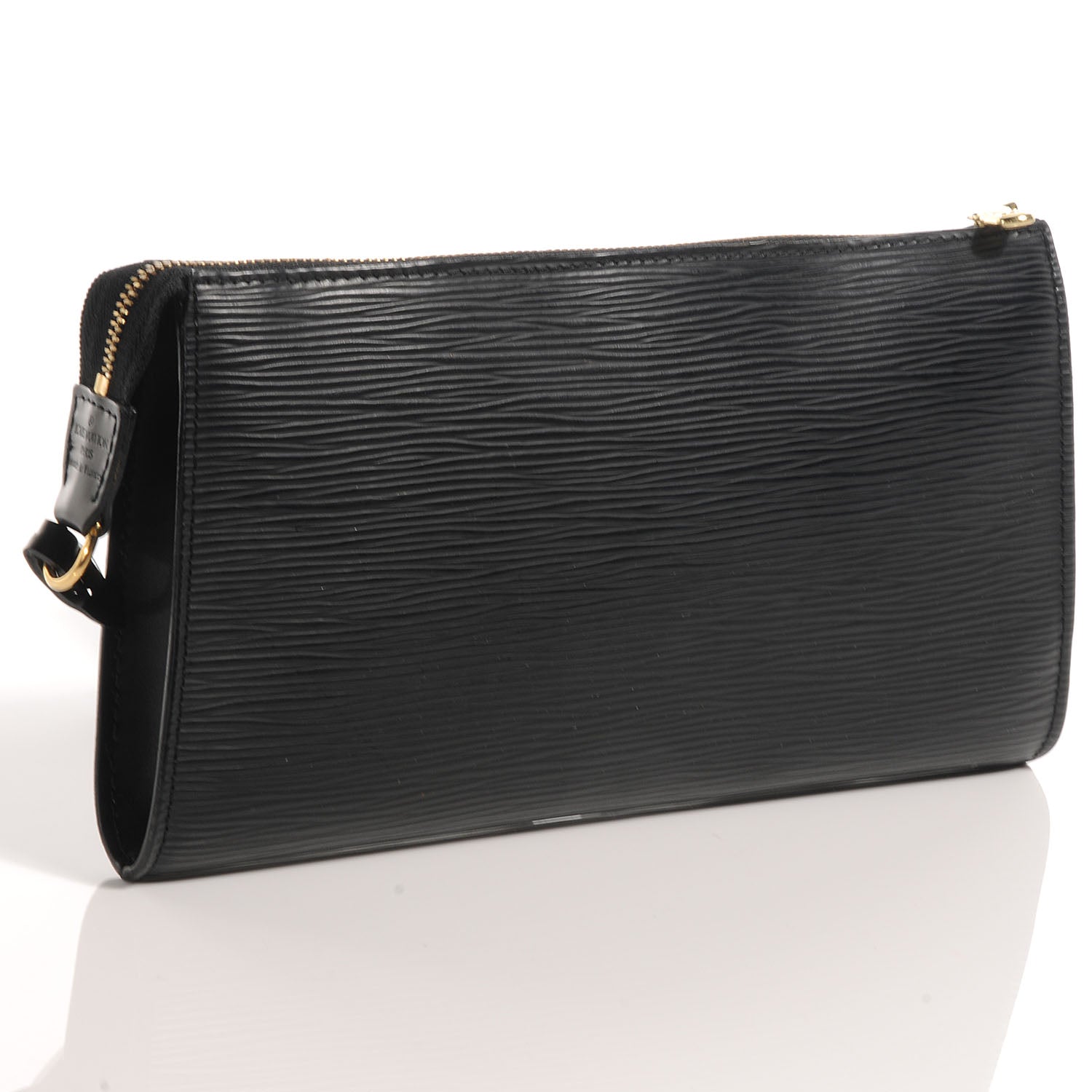 Louis Vuitton Epi Pochette Accessories Black 3 of 6