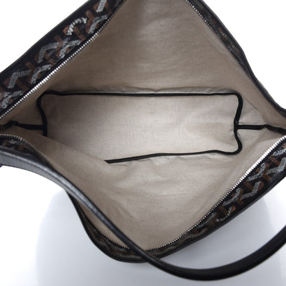 Goyard Goyardine Fidji Zip Hobo Black 5 of 7