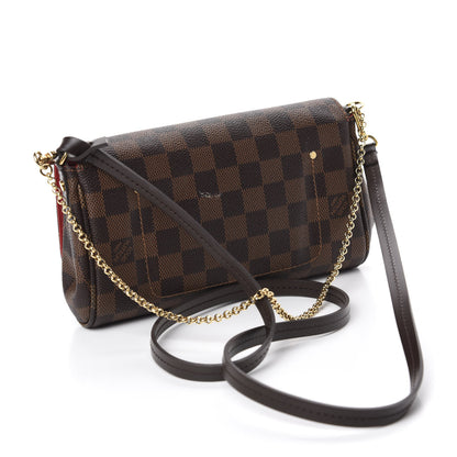 Louis Vuitton Damier Ebene Favorite PM 3 of 12