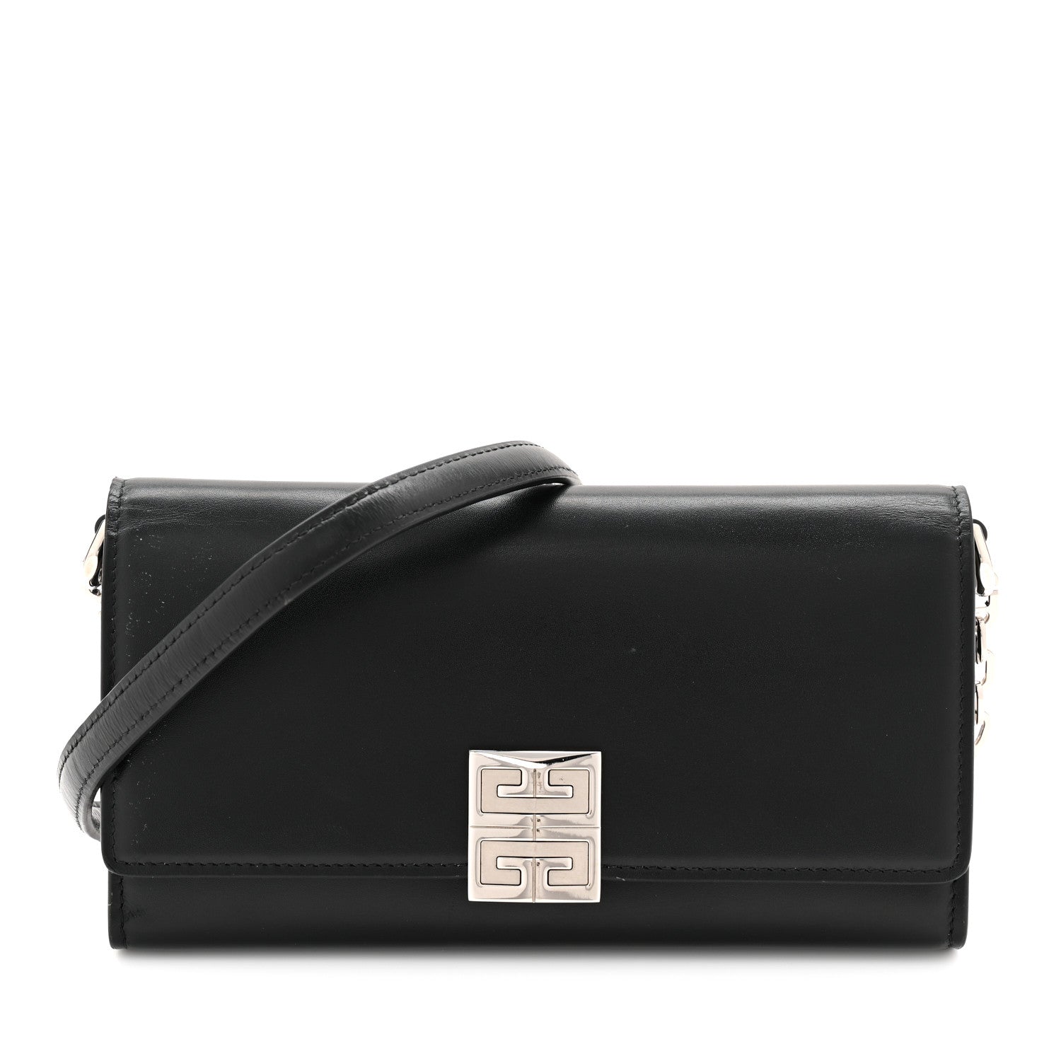 Givenchy Box Calfskin 4G Wallet on Chain Black 13 of 16