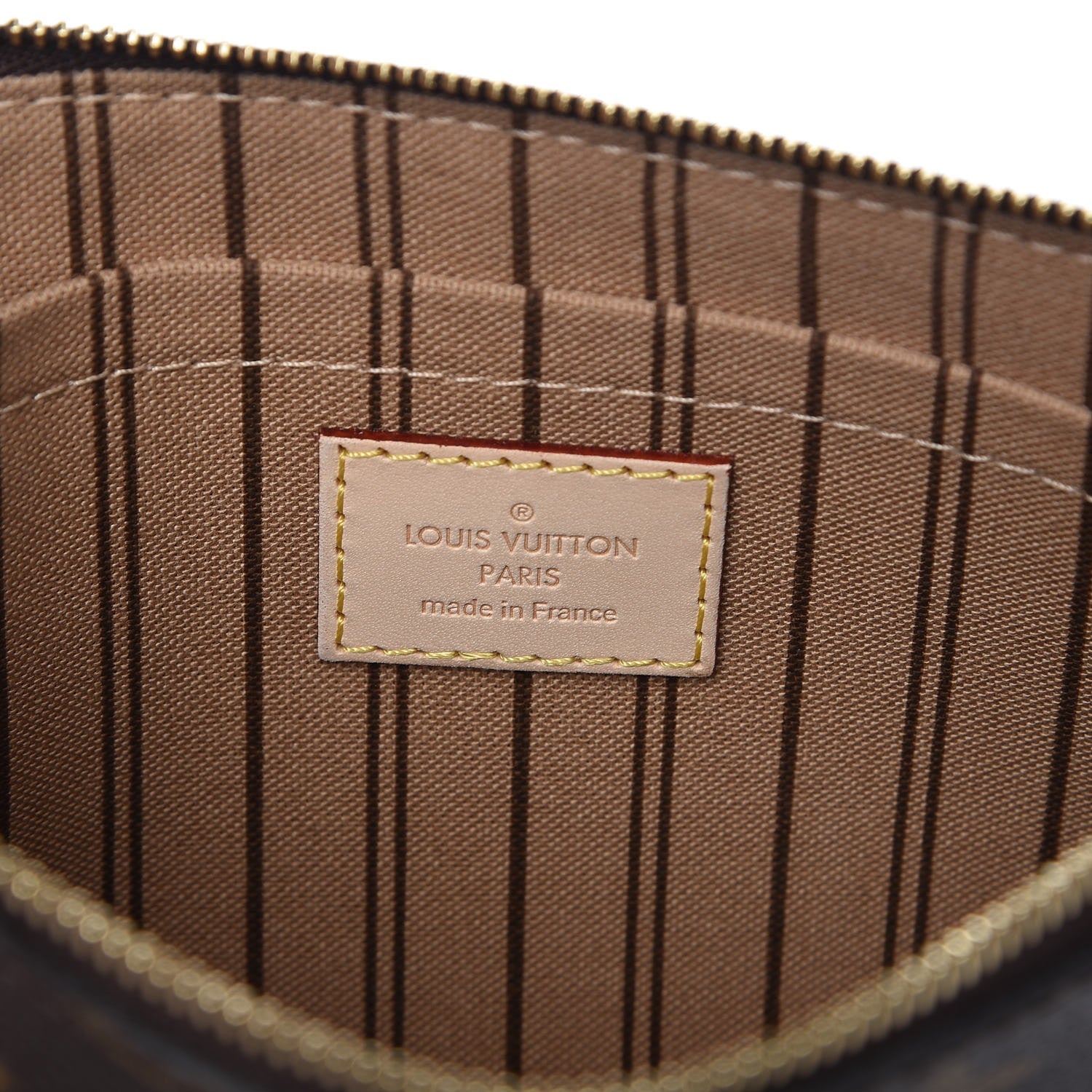 Louis Vuitton Monogram Neverfull MM GM Pochette 6 of 7