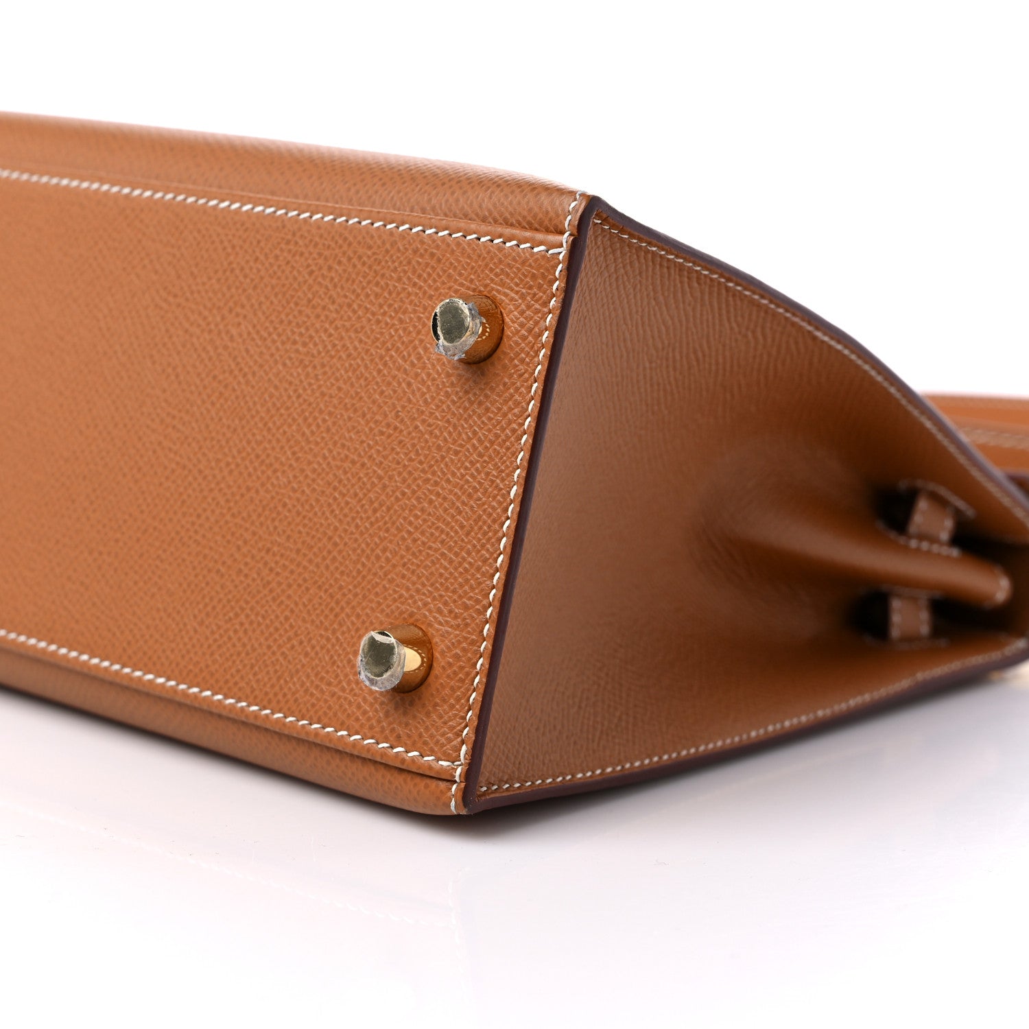 Hermes Epsom Kelly Sellier 25 Gold 9 of 11
