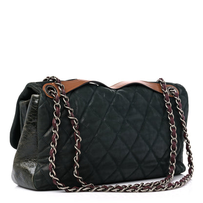 Chanel Iridescent Calfskin Jumbo In The Mix Flap Black 3 of 11
