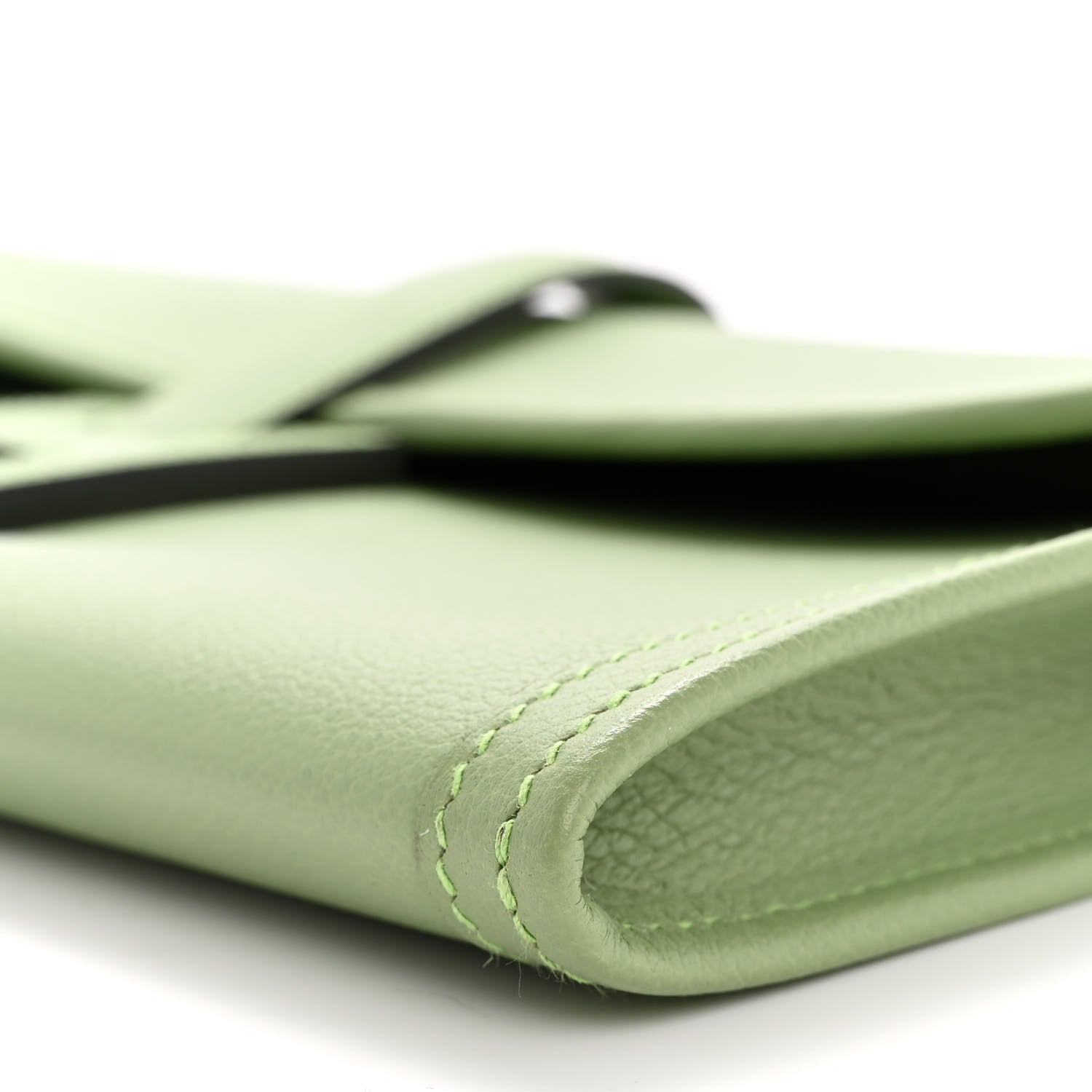 Hermes Evercolor Jige Elan 29 Clutch Vert Criquet 10 of 13