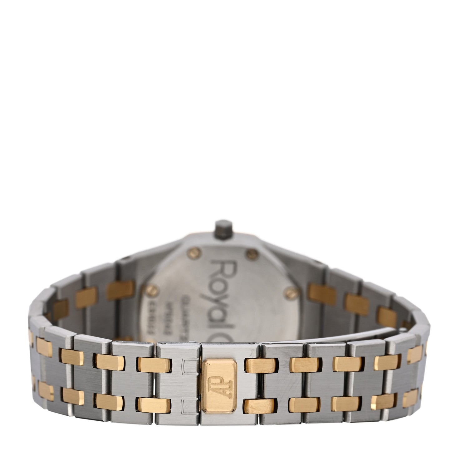 Stainless Steel 18K Yellow Gold 24mm Royal Oak Quartz Watch Grey 66339SA.O.0722SA.01