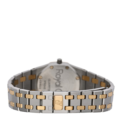 Audemars Piguet Stainless Steel 18K Yellow Gold 24mm Royal Oak Quartz Watch Grey 66339SA.O.0722SA.01 3 of 5