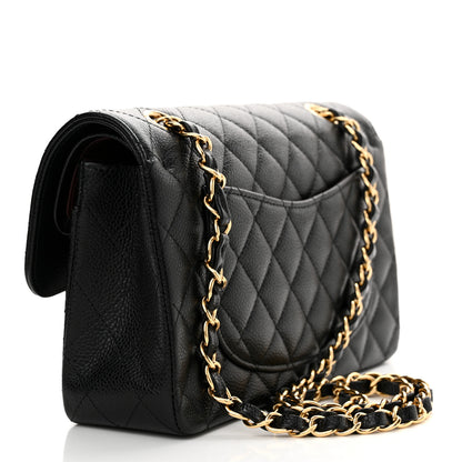 Chanel Caviar Quilted Small Double Flap Black 3 of 11