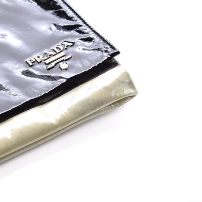 Prada Vernice Sfumata Clutch Black 9 of 13