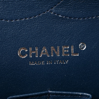 Chanel Caviar Quilted Jumbo Double Flap Navy Blue 6 of 11