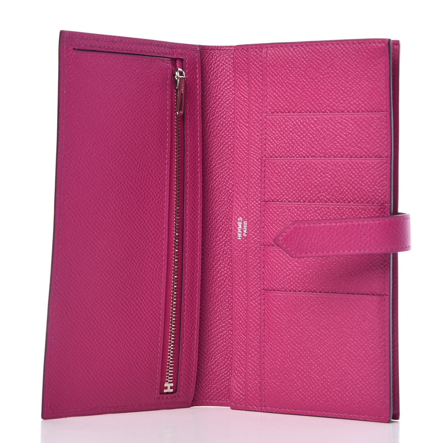 Epsom Bearn Gusset Wallet Rose Pourpre