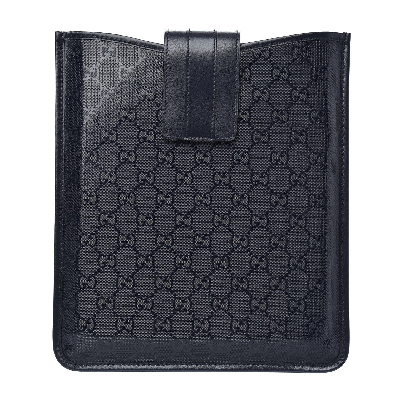 Gucci Imprime Monogram iPad Case Navy 1 of 5