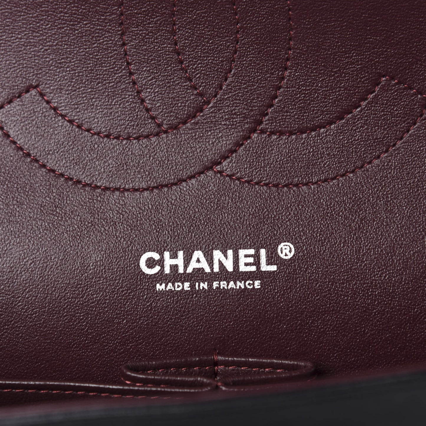 Lambskin Quilted Jumbo Double Flap Black