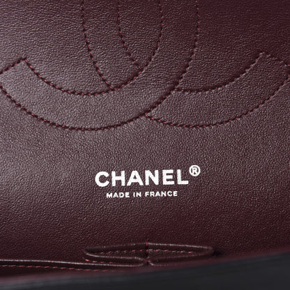 Chanel Lambskin Quilted Jumbo Double Flap Black 8 of 11