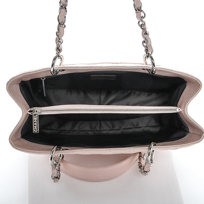 Chanel Caviar Quilted Grand Shopping Tote GST Light Pink 5 of 6