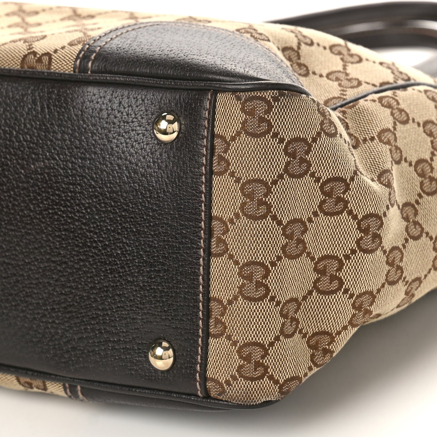 Monogram Medium Princy Tote Dark Brown