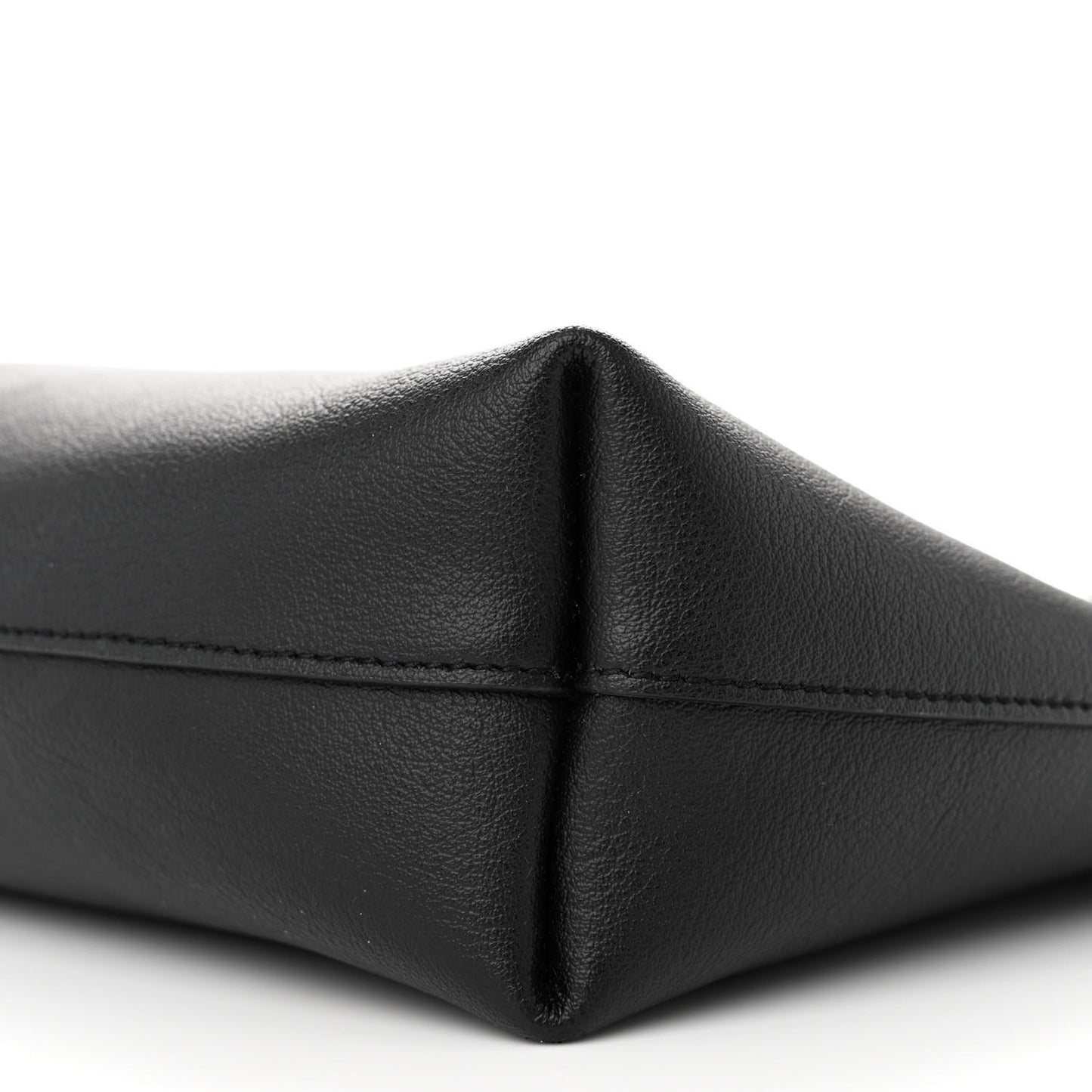 Calfskin Toy Shopping Tote Black