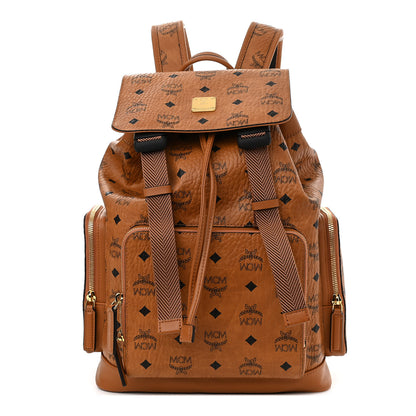 MCM Visetos Brandenburg Backpack Cognac 1 of 10