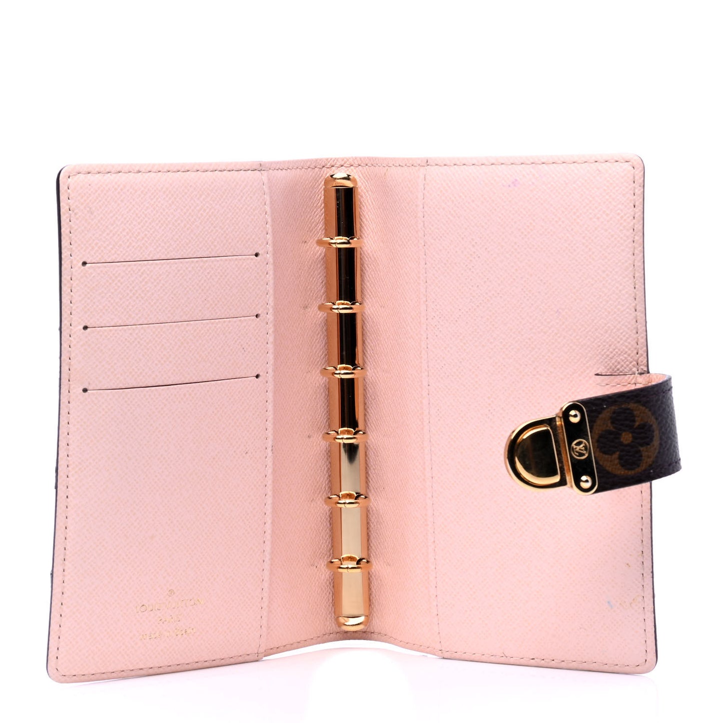 Monogram Koala Small Ring Agenda Cover Rose