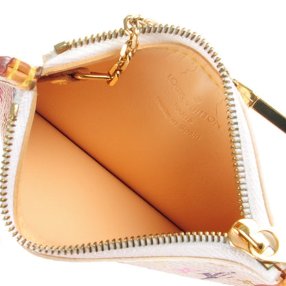 Louis Vuitton Monogram Multicolor Key Pouch White 5 of 7