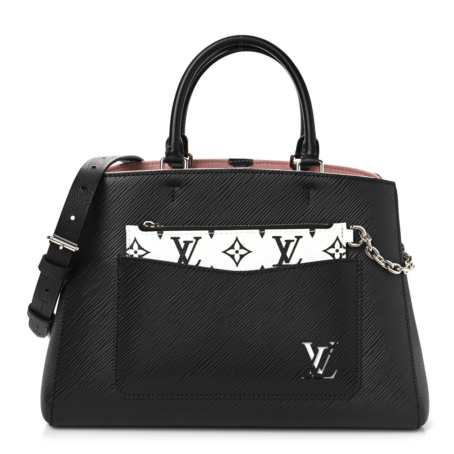 Louis Vuitton Epi Marelle Tote MM Black 1 of 7