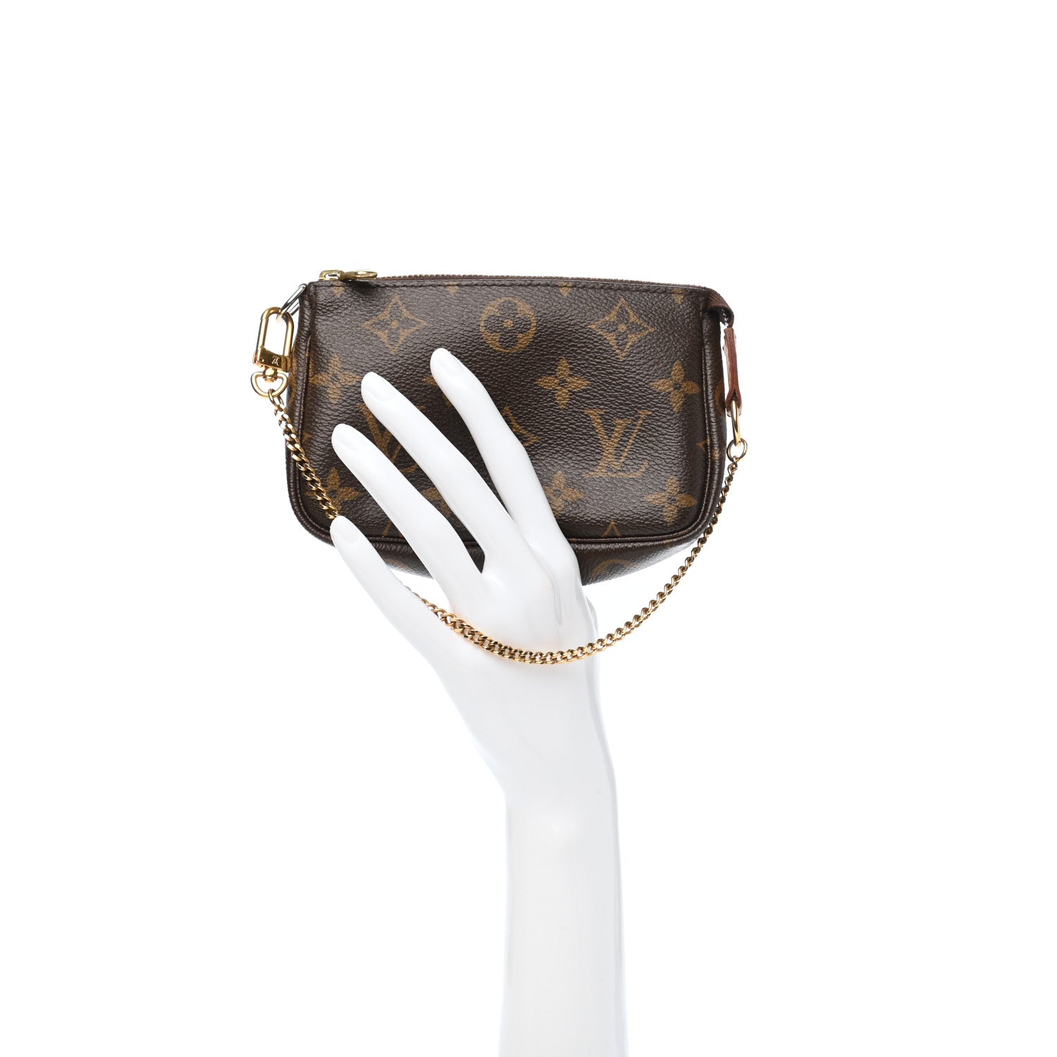 Louis Vuitton Monogram Mini Pochette Accessories 2 of 9