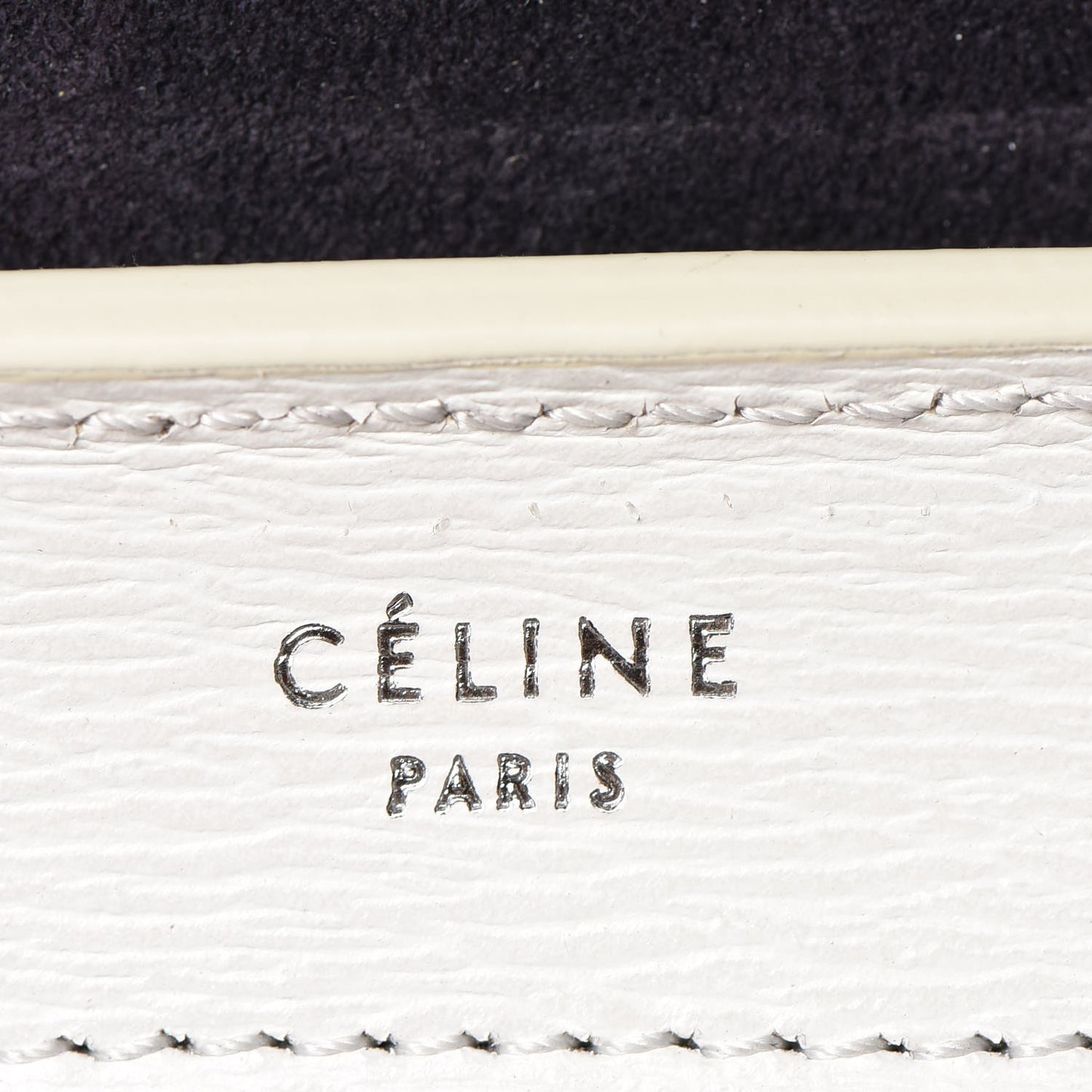 Liege Calfskin Small Trapeze White