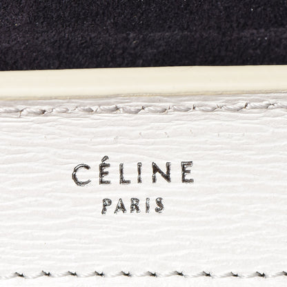 Celine Liege Calfskin Small Trapeze White 6 of 17